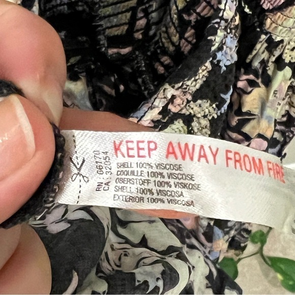 Free People Heat Wave boho floral Print Maxi Dress, spaghetti strap racer back,S - Picture 8 of 14